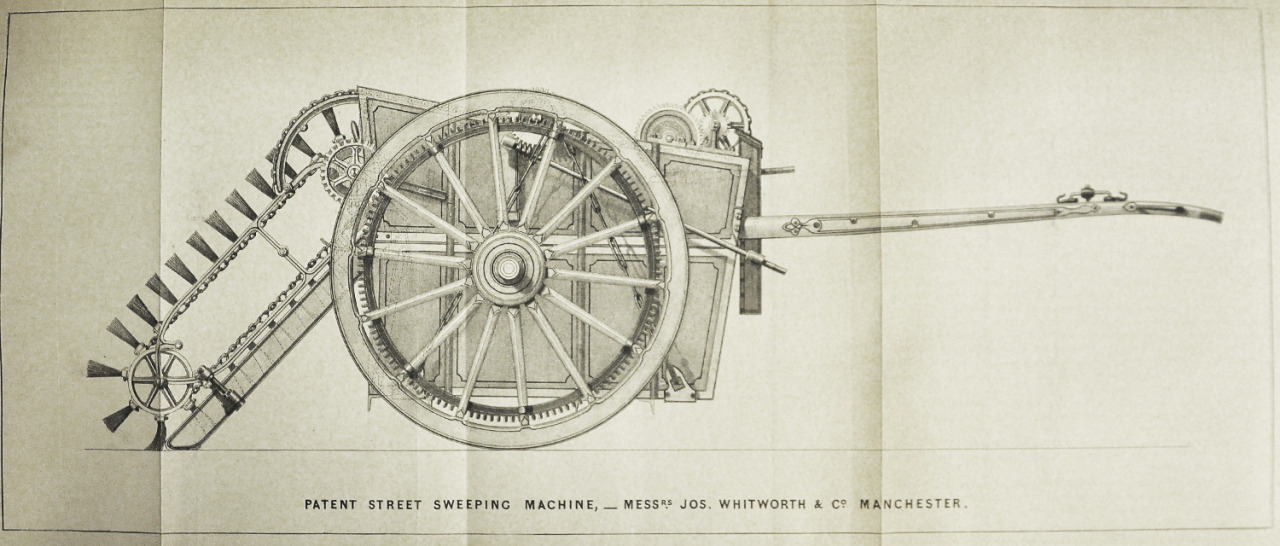Joseph Whitworth&rsquo;s 1843 horse-drawn mechanical street sweeper