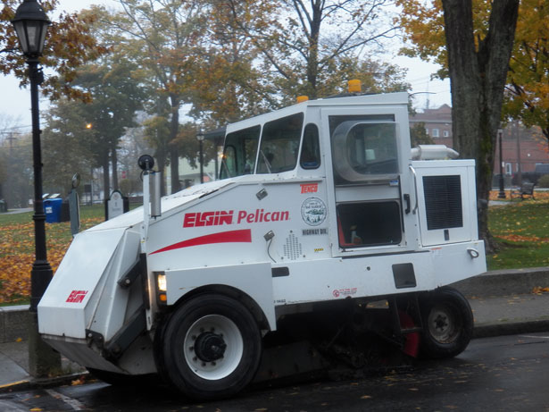 Elgin Pelican mechanical broom street sweeper